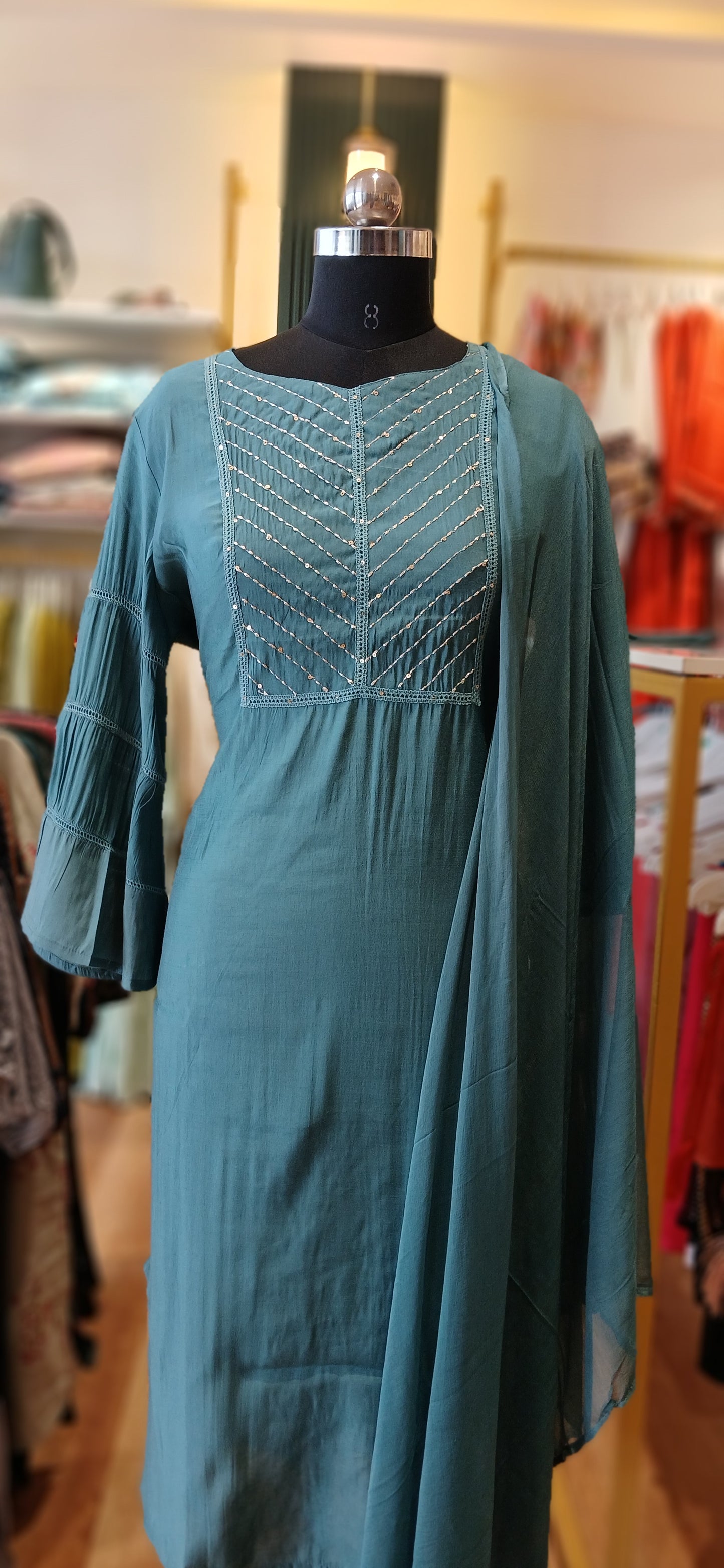 Kurtis- Chudithar Set